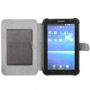 Samsung Galaxy Tab P1000 - Чехол-книжка с держателем - карбон