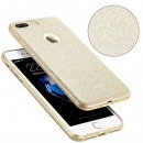 iPhone 7 plus, iPhone 8 plus - Силиконовая накладка Glitter