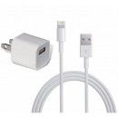iPhone 7, iPhone X - Комплект (блок питания, кабель lightning), оригинал