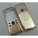 Nokia 6300 - Корпус в сборе с кнопками золотистый