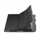 New iPad (iPad 3) - Защитная накладка кожаная Smart Cover с задней стенкой