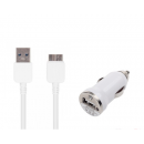 Samsung Galaxy Note 3 (N900), Galaxy S5 (G900) - Încărcător 2 în 1 (auto, USB)
